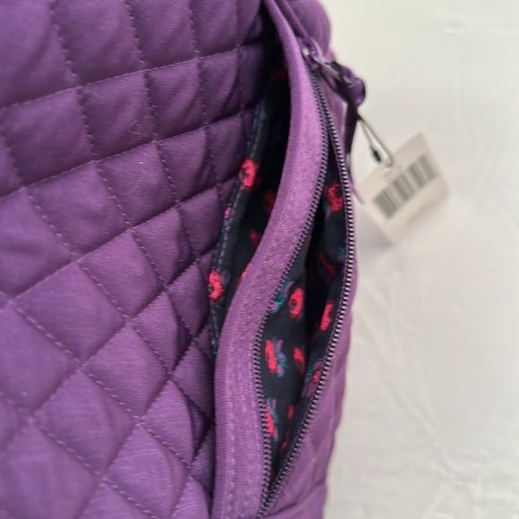 Vera Bradley Elderberry purple quilted Hipster crossbody bag - Picture 10 of 12
